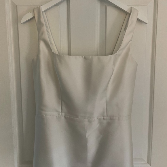 Alfred Sung - D869 Dress - Ivory - Satin Twill - Size 6/8 - Picture 2 of 4